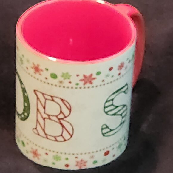 Personalized Holiday Mug "BOB S" - Picture 14 of 14